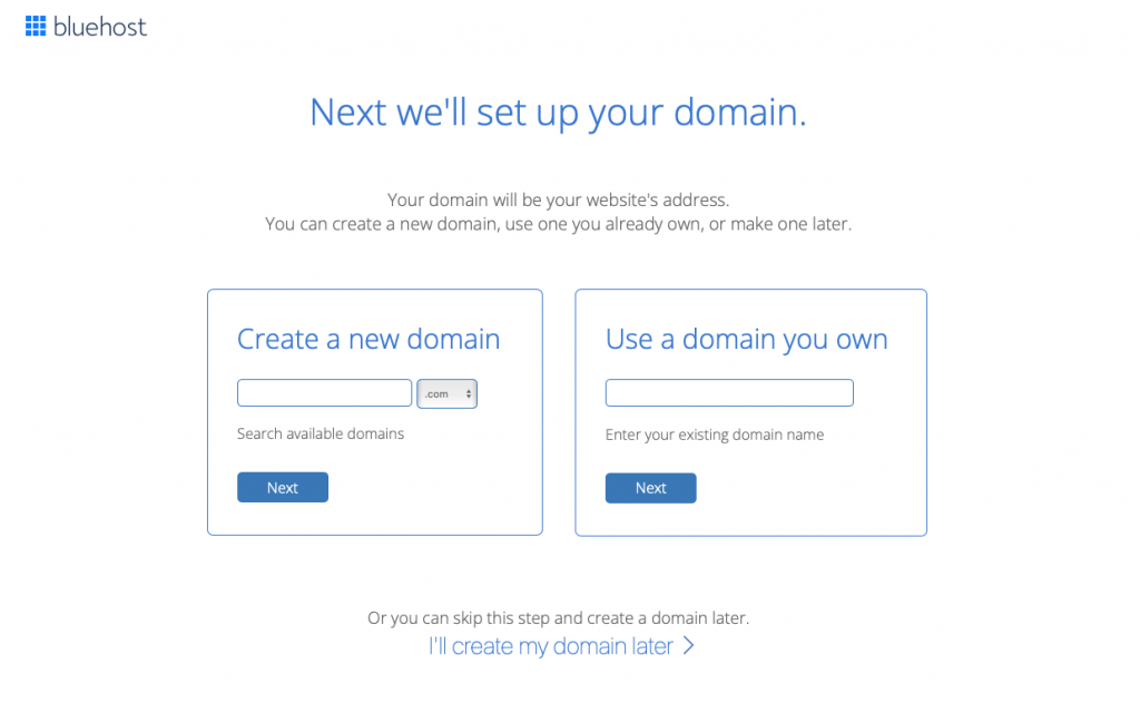 Free Domain for Bluehost web hosting using Bluehost | Recommended by 3 Mini Monsters