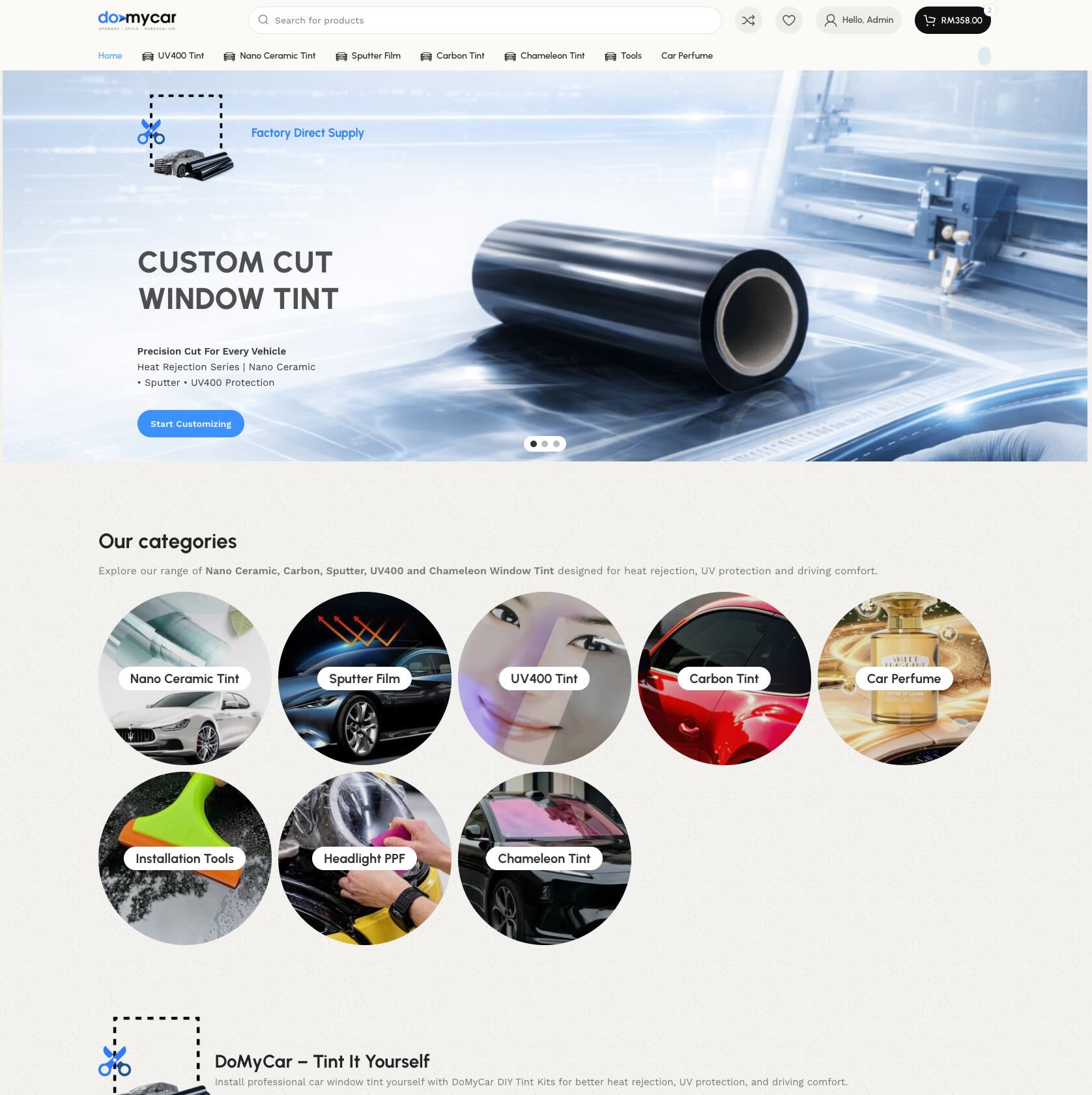DoMyCar | Premium Heat Rejection Film