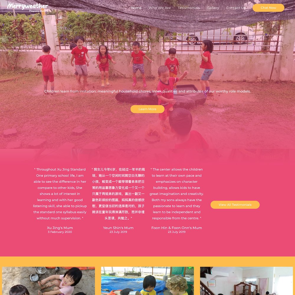 Merryweather Playcare Centre | Steiner/Waldorf-inspired Preschool Puchong Selangor Malaysia