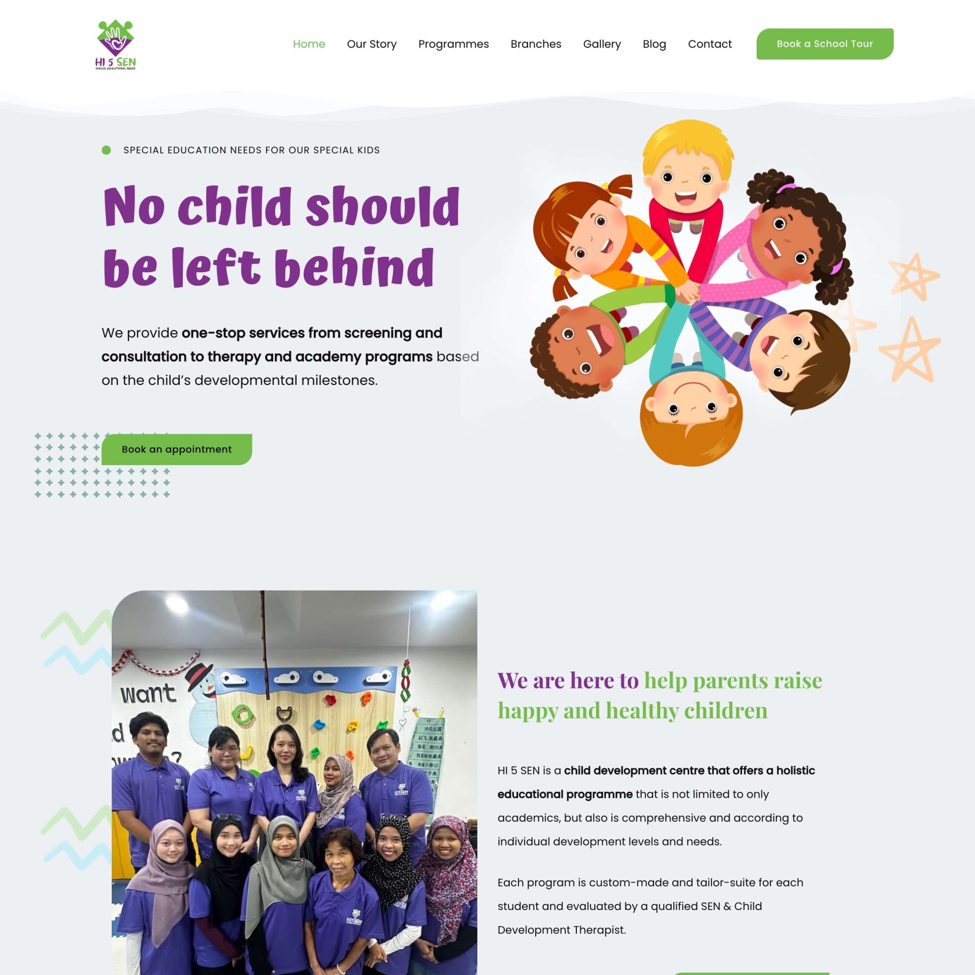 HI 5 SEN Care Centre